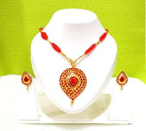 assamese traditional jewellery dugdugi set/asomiya gohona576-78