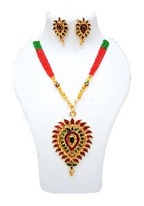 assamese traditional jewellery dugdugi set/asomiya gohona1386-89