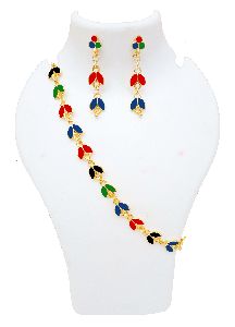 gohona1613-19 assamese traditional jewellery golpota set