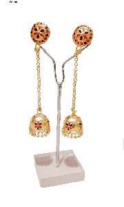 assamese traditional jewellery jhumka earring584-87