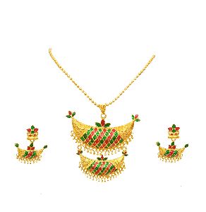assamese traditional jewellery jun design set/asomiya gohona799-04