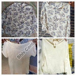 Used Ladies Chiffon Top