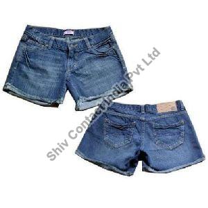 Used Ladies Denim Shorts