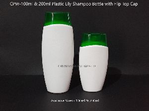 Plastic Lily Shampoo Bottles
