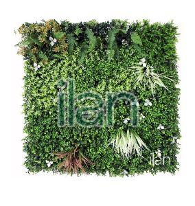 100x100 Cm Autumnal Floret Artificial Green Wall