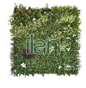 100x100 Cm Jungle Blooms Artificial Green Wall