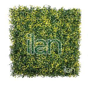 50x50 Cm Lemony Boxwood Artificial Green Wall