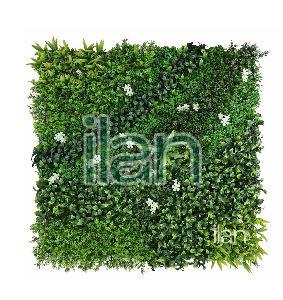 100x100 Cm Winter Blooms Artificial Green Wall