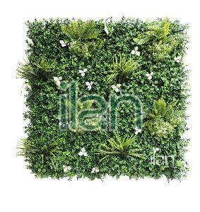 100x100 Cm Winter Wild Flower Artificial Green Wall