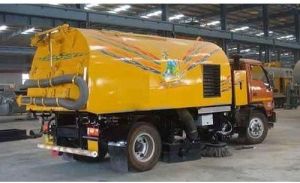 truck mounted road sweeper