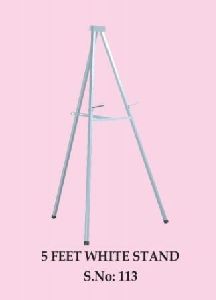 5 Feet White Board Stand