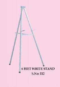 6 Feet White Board Stand