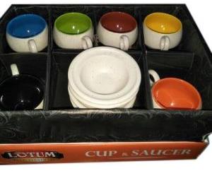 Ceramic Cup Saucer