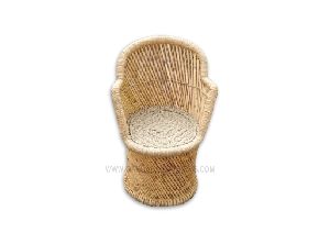 High Back Bamboo Chair