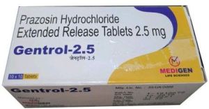 Gentrol Prazosin Tablet