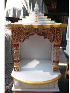 Marble Pooja Temple Indian for Home Decor