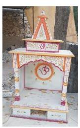 Hindu White Marble Temple Handcraft