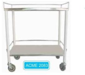 18x24 Inch Mild Steel Instrument Trolley