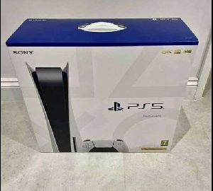 Sony Playstation 5 with 2 Controllers and 5 games