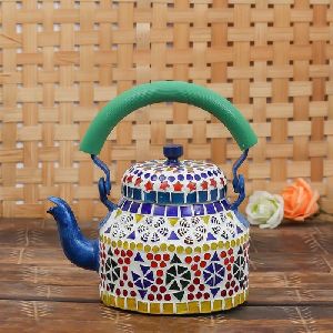 Hand Painted Tea Kettle Set