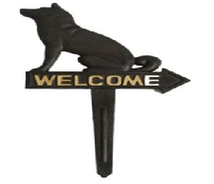 Iron Welcome Sign