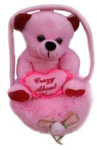 Basket Teddy Bear