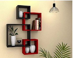 Wooden Rustic Wall Shelf