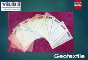 Nonwoven Geotextile