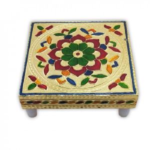 Decorative Wooden Chowki