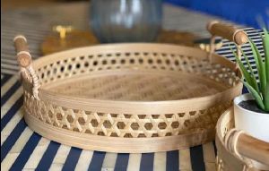 Bamboo Tray with handle