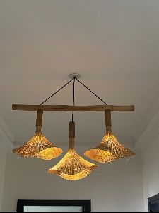 Bamboo Pendant Lighting Lampshade