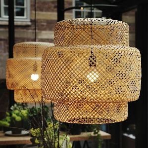 Bamboo Pendant Lampshade