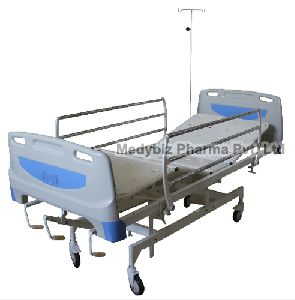 3 Function Manual Hospital Bed With ABS Panel
