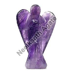 Amethyst Agate Stone Angel