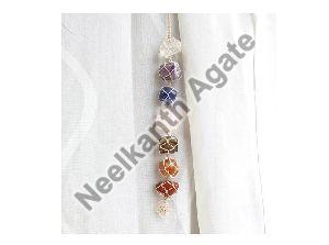 Car Hanging Coloured Natural Agate Stones