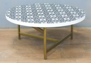 Bone Inlay coffee table