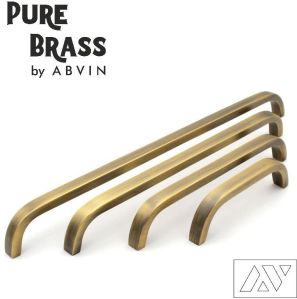 Premium Thin Solid Brass Bar Handles