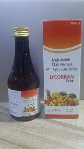 Multivitamin Multimineral with Lycopene Syrup