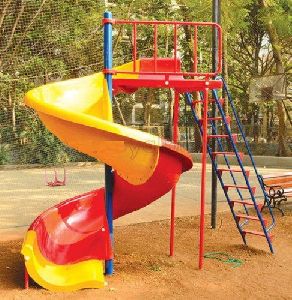 FRP Spiral Playground Slide