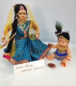 SKP 0011 Yashoda Krishna Doll