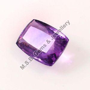 100% Natural Amethyst Faceted Loose Gemstone