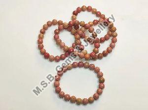 Pink Jasper Round 8mm Crystal Stone Beads
