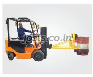 Electric Forklift With Drum Handling