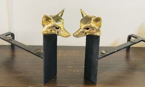 brass fireplace tools