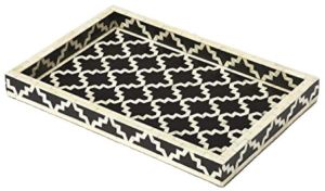 Bone Inlay Rectangular Tray