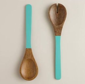 Wooden Spoon with Resin Handle