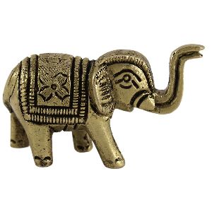 Brass Elephant Statue