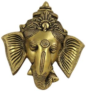 BRASS GANESHA WALL HANGING