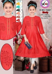 Girls Umbrella Kurti