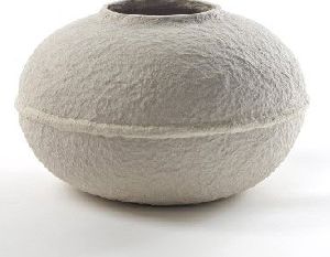 Paper Pulp Large Vase